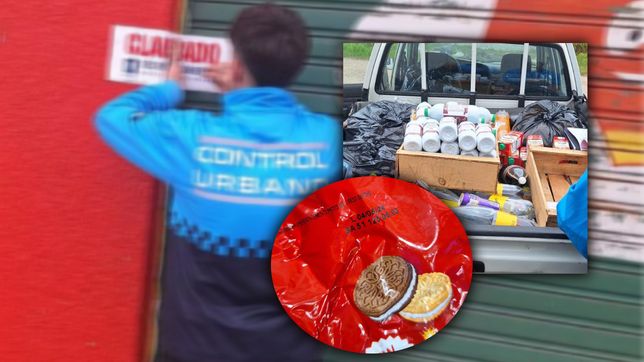 clausuraron un supermercado en la region por tener mercaderia vencida y en mal estado