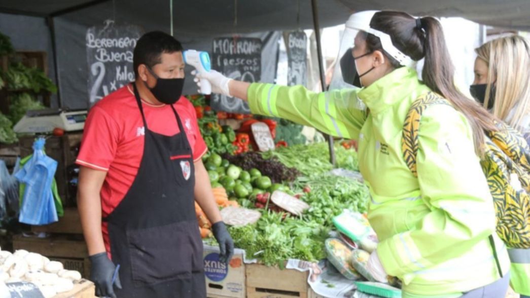 Siguen los operativos anti coronavirus en zonas de la ciudad