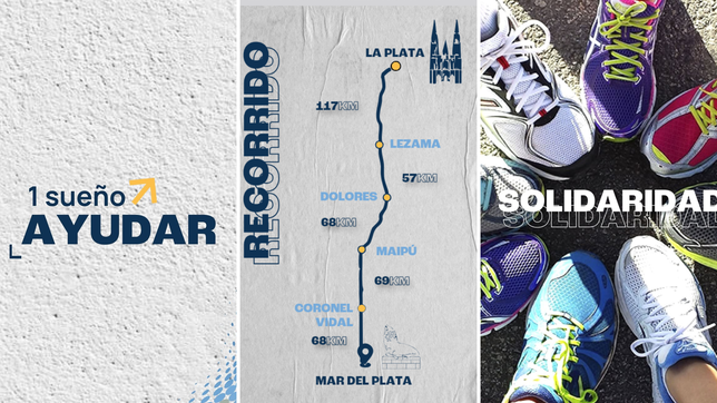 la carrera solidaria que unira la plata y mar del plata y promete ser record