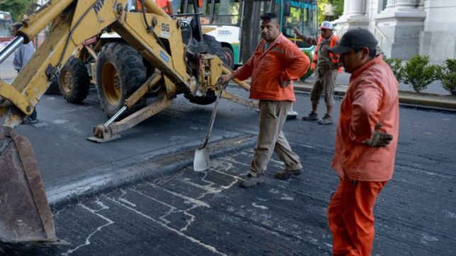 habra desvios en una de las calles mas transitadas de la plata por tareas de asfaltado