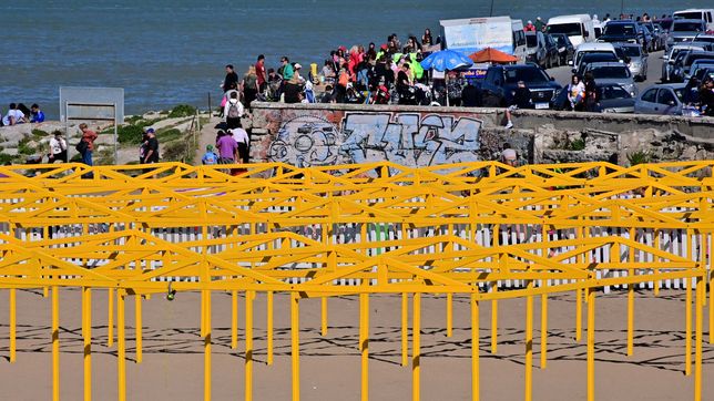 un conocido balneario de mar del plata sorteara 100 carpas para pasar las vacaciones de verano