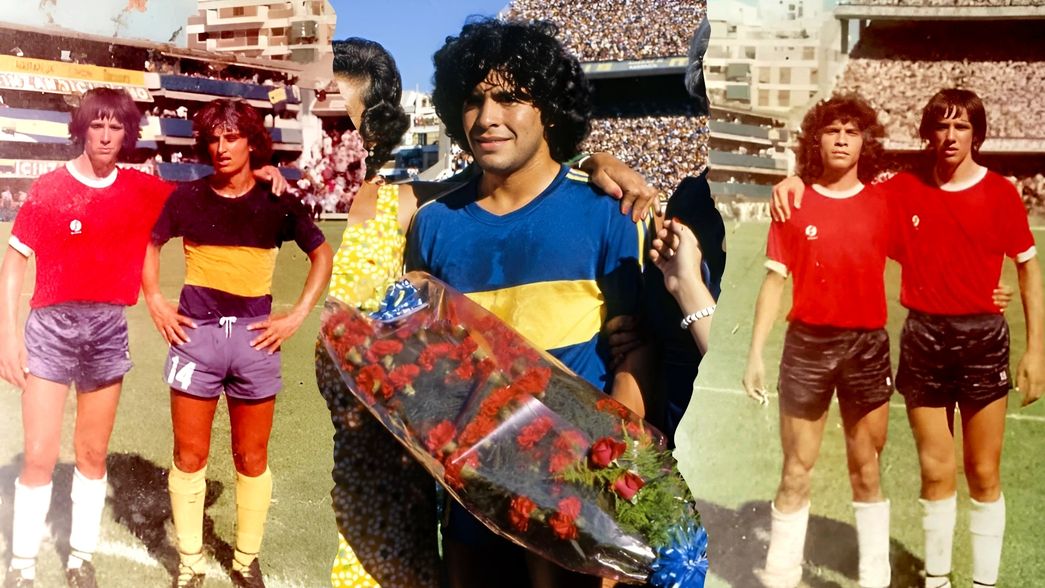 La emoción de un equipo de barrio de La Plata que jugó en La Bombonera el día del debut de Maradona en Boca
