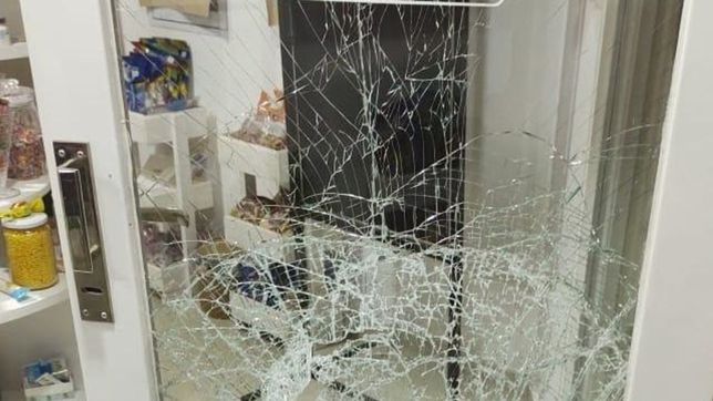 un comercio de la plata abrio hace un mes y ya entraron a robarles