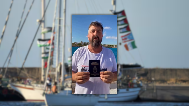 el platense de la flotilla sumud retenido en gaza dijo estar secuestrado y pidio volver al pais