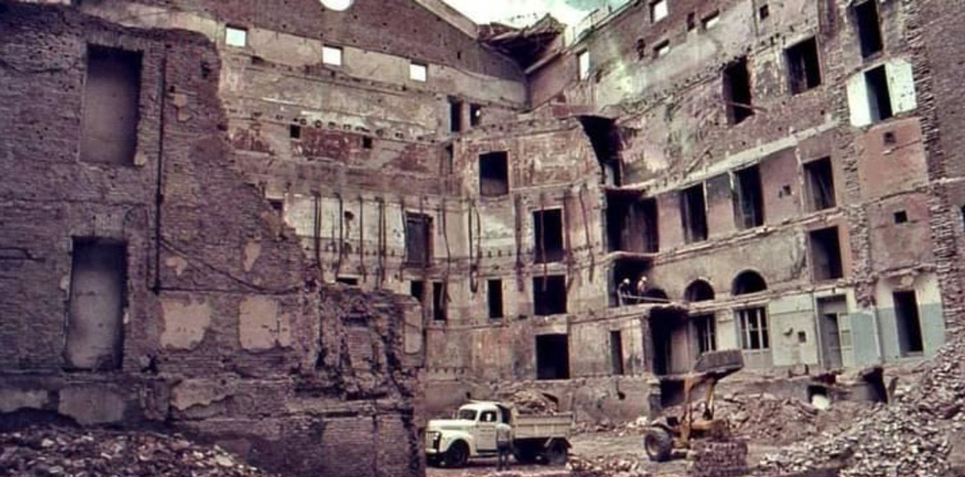 Teatro Argentino quemado incendio