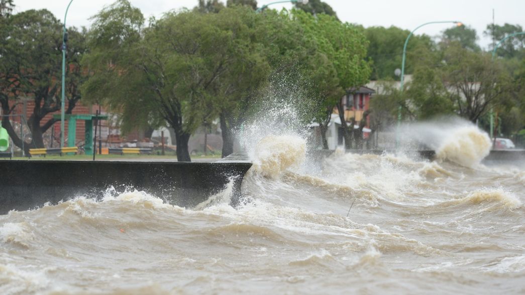 Advierten por una nueva crecida en el Río de la Plata