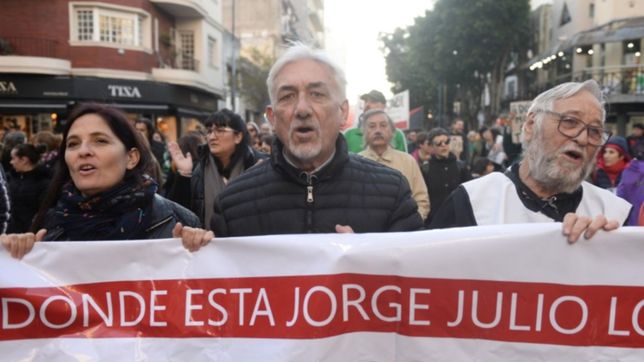 la plata marcho a 17 anos de la segunda desaparicion de jorge julio lopez