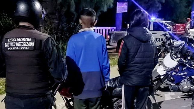 ocho detenidos por tenencia de vehiculos robados, drogas y hasta una pelea de transito