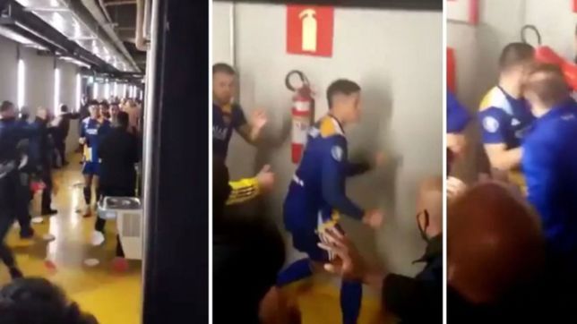 los increibles videos de marcos rojo a las pinas tras la eliminacion de boca en brasil