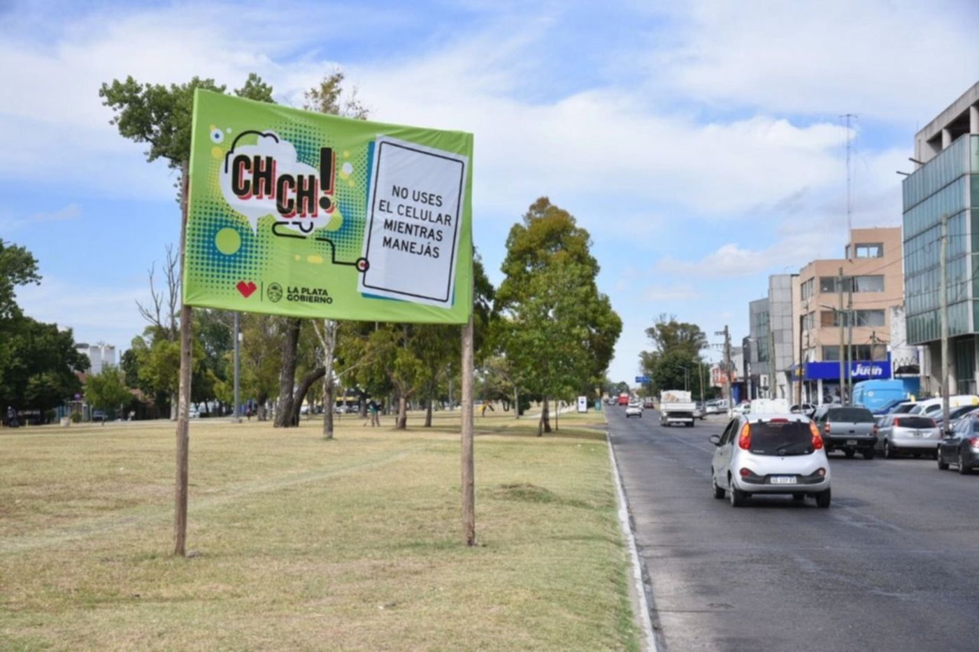 Campaña tránsito La Plata