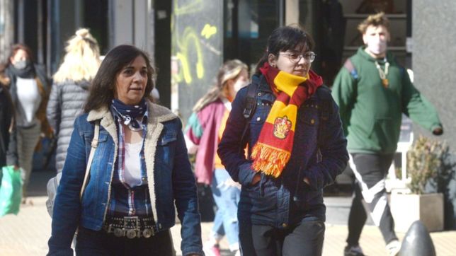 empieza a subir la temperatura en un miercoles fresco pero con sol en la plata