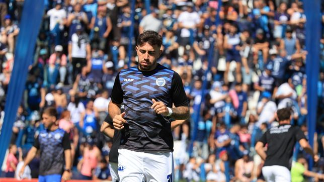 antes de ser oficializado en gimnasia, auzmendi se despidio de godoy cruz y entreno en abasto