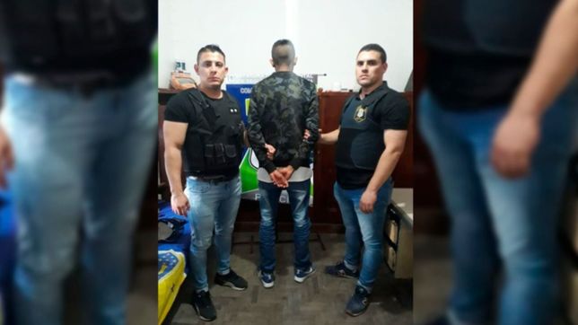 apunalo a una mujer que iba a ver a su hija a patin y escapo: lo detuvieron en la casa