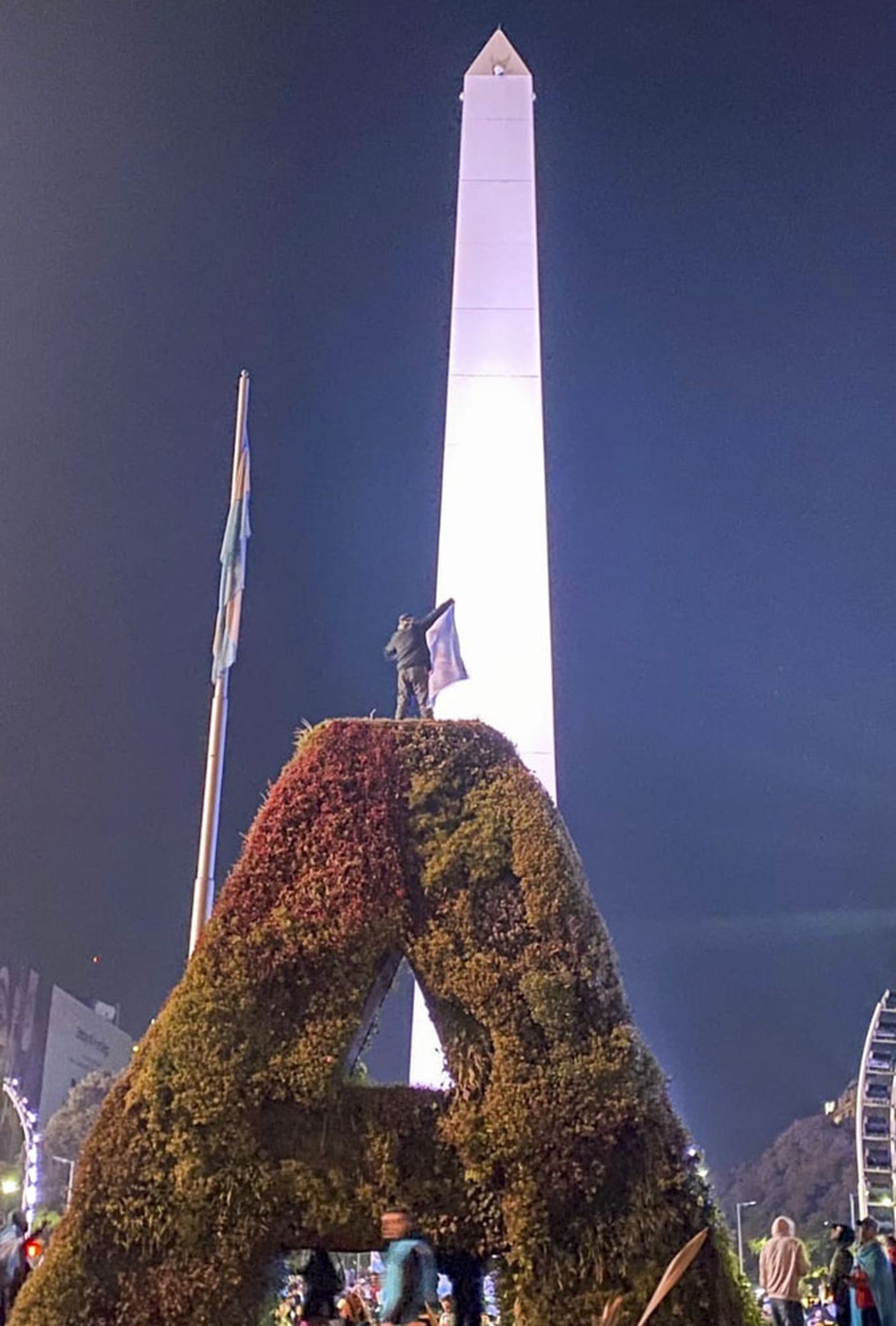 El hincha de la Selección argentina que murió en el Obelisco El hincha de la Selección argentina que murió en el Obelisco