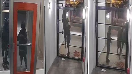 Delincuentes intentaron entrar a un edificio de La Plata, pero no pudieron trepar las rejas Delincuentes intentaron entrar a un edificio de La Plata, pero no pudieron trepar las rejas