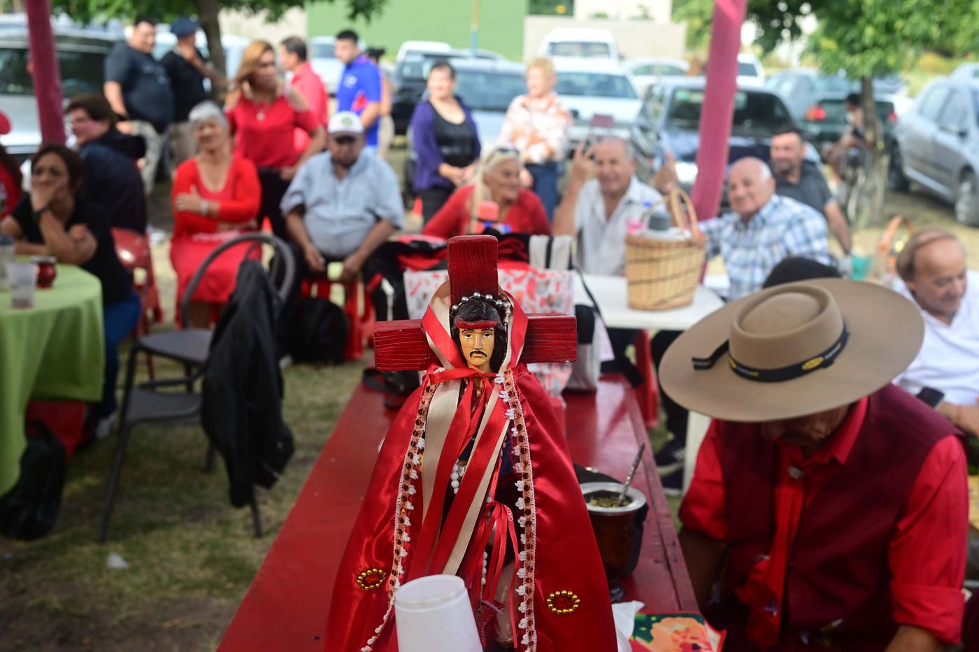 Gauchito Gil celebración La Plata