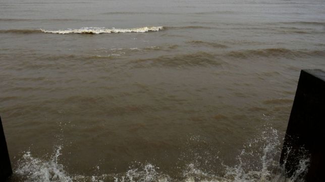 tragedia en el rio de la plata: un joven se metio y murio ahogado