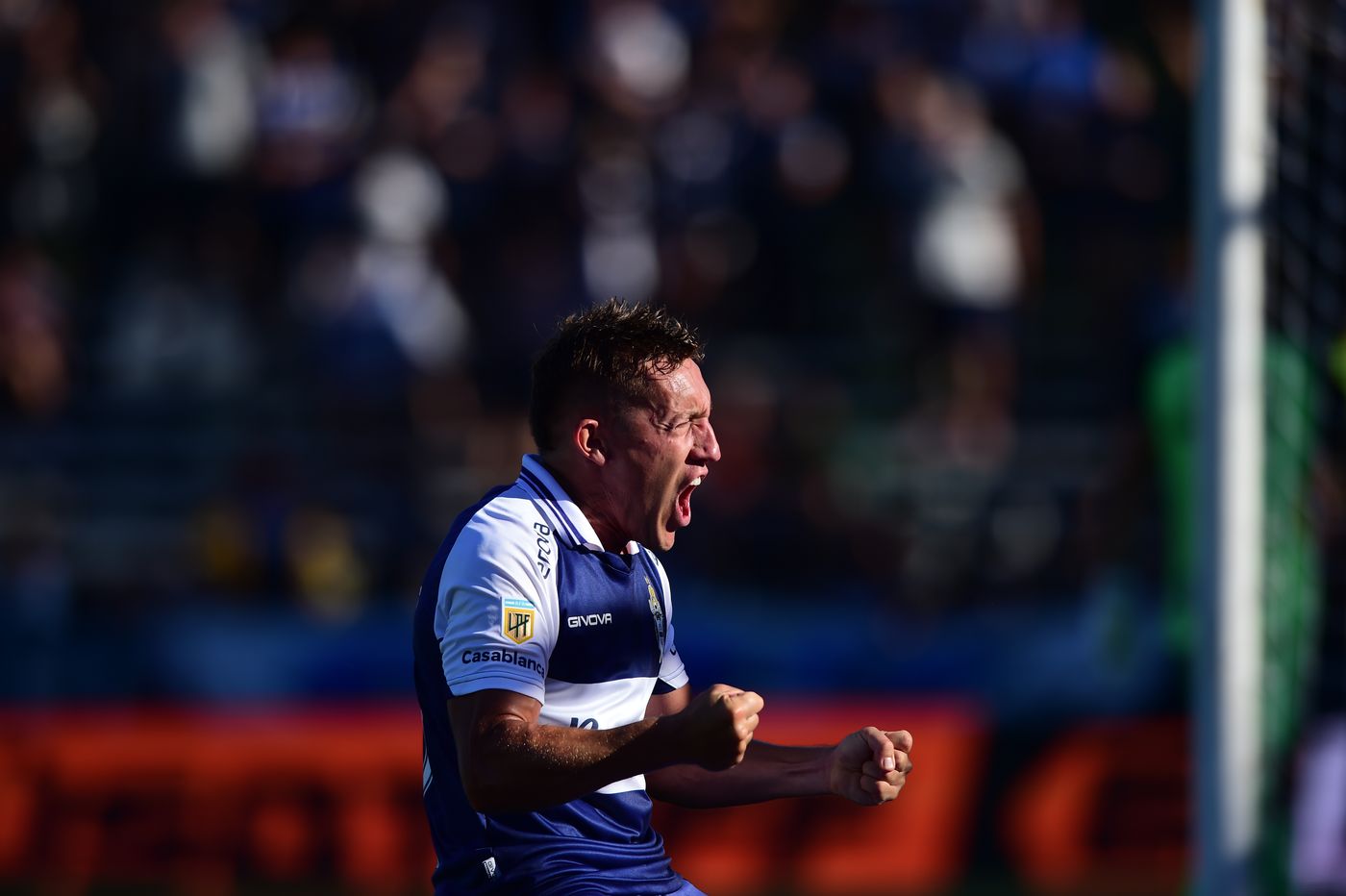 Gimnasia San Martín De Blasis gol festejo