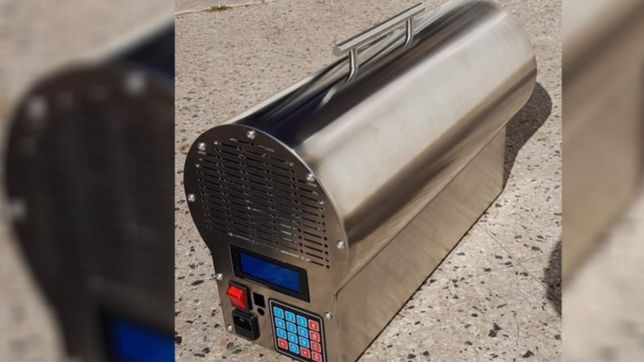 cientificos platenses ya tienen listo el canon de ozono para desinfectar publicos cerrados
