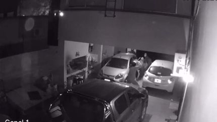 VIDEO: Así fue cómo balearon al profesor de la UTN durante una entradera en su casa