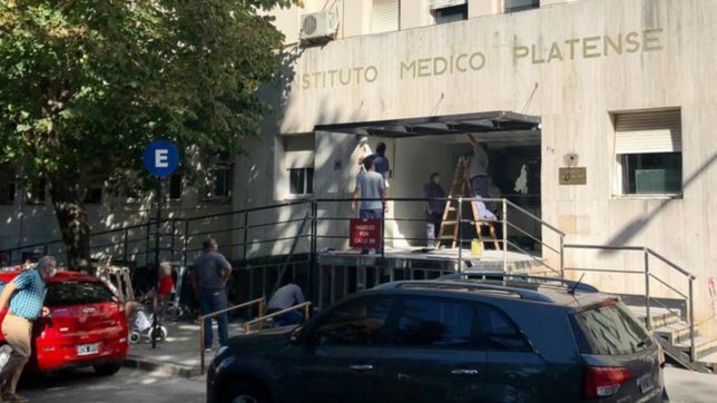 guardia cerrada y terapia a cama caliente: asi funciona el instituto medico platense