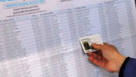 Dónde se vota y cuándo se podrá conocer el padrón electoral para este 2023
