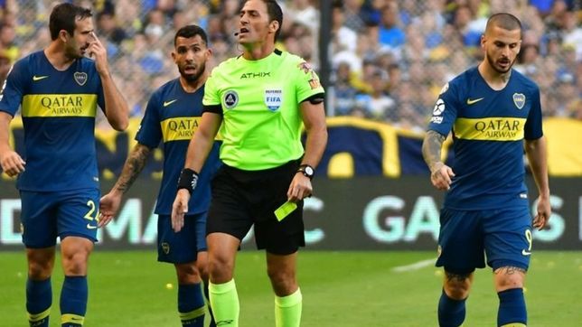 sancionaron al arbitro platense que dirigio el superclasico y le dieron una fecha
