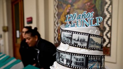 Así fueron los festejos por los 120 años de la UNLP en el Rectorado
