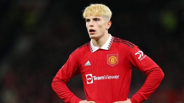 el entrenador del manchester puso en duda la presencia de garnacho en el mundial sub 20