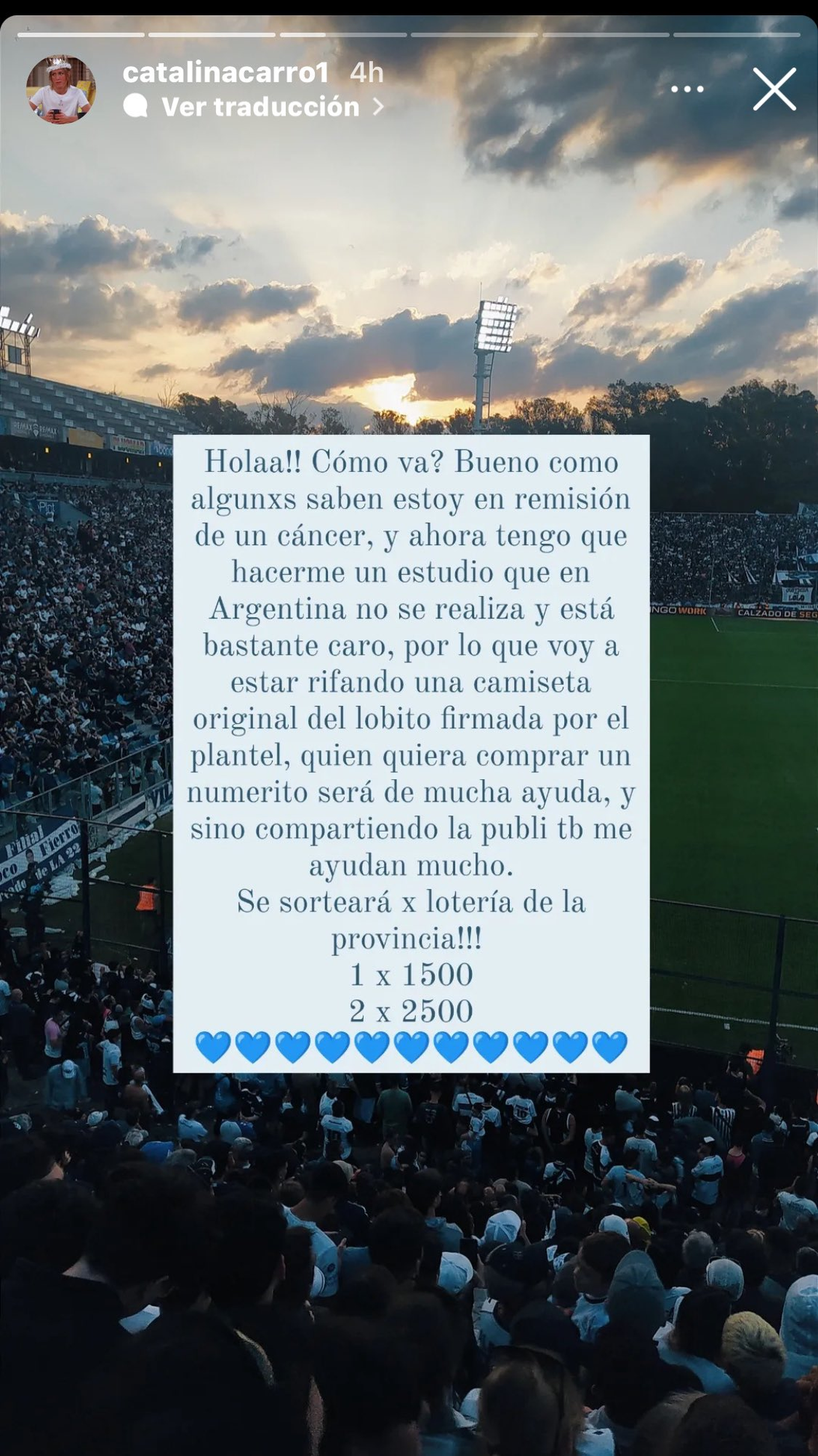 Con esta imagen difundieron el sorteo de la camiseta de Gimnasia.