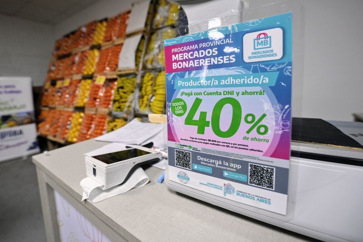 Mercado Bonaerense La Plata -Cuenta DNI