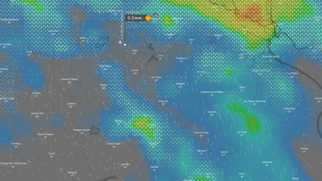 la plata en alerta amarillo por fuertes tormentas: ¿a que hora llegaria lo peor del clima?