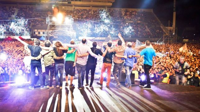 las pastillas del abuelo desembarcan en el micrestadio atenas a puro rock