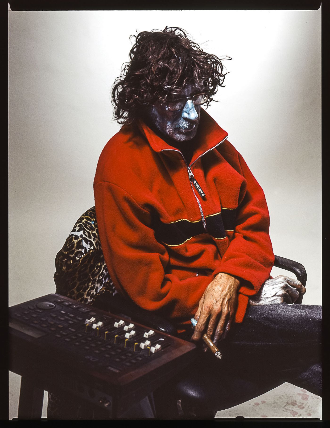 Charly Garc&iacute;a en estudio (1999).