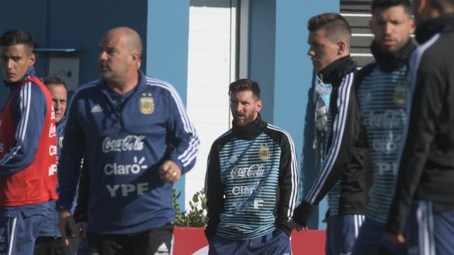 ¿sos de la plata y vas la escuela? vas a poder ver entrenar a la seleccion antes del mundial gratis