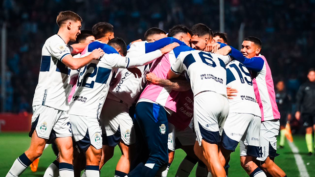 de la mano de castro, gimnasia se llevo un triunfazo de cordoba