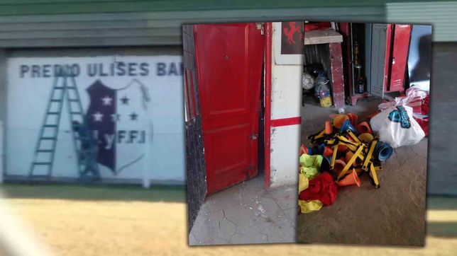 indignacion en un club de barrio de la plata que es blanco de los robos