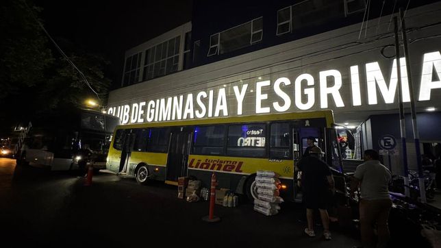 gimnasia ya envio hacia bahia blanca las donaciones de su campana solidaria