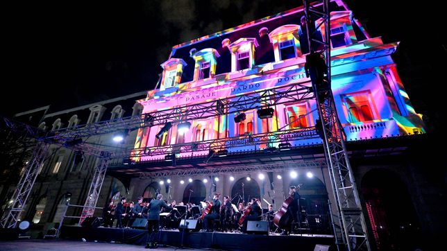 las fotos de la reinauguracion del pasaje dardo rocha