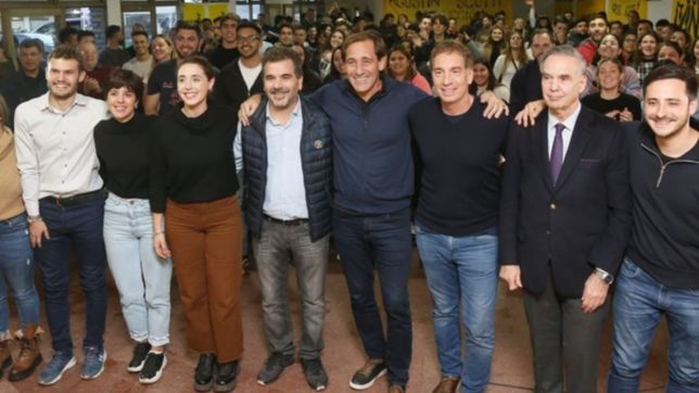 garro en los 15 anos de la juventud pro: tienen el desafio de transformar la historia