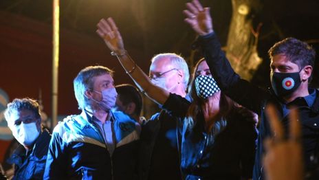 Victoria Tolosa Paz Máximo Kirchner Daniel Gollan Axel Kicillof Casa de Axel