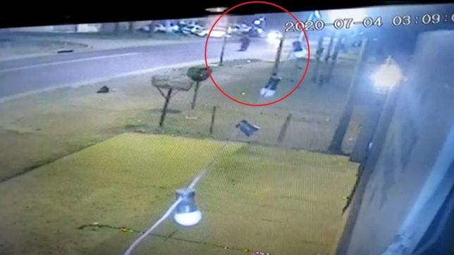 video: asi fue el accidente fatal en el que un motociclista fue embestido y abandonado