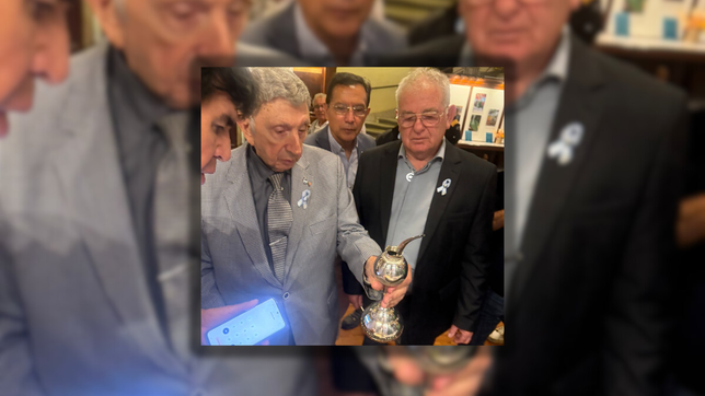 la historia de landriscina, messi y la entrega de un mate muy especial