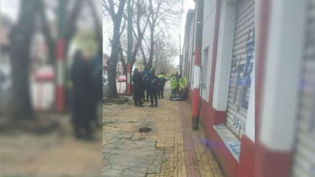 arrincono a una mujer en la vereda, un vecino lo vio y termino dandole una paliza