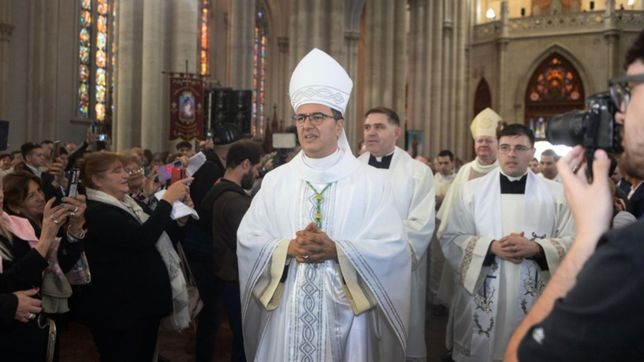 gabriel mestre se convirtio en arzobispo de la plata en una ceremonia en la catedral