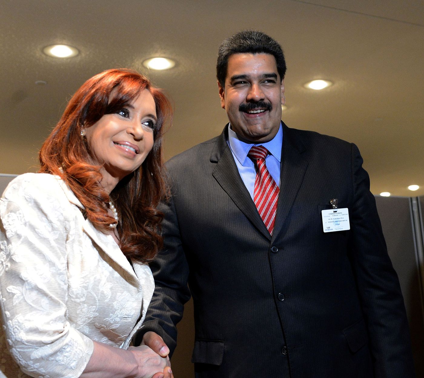 Cristina Kirchner Nicolás Maduro