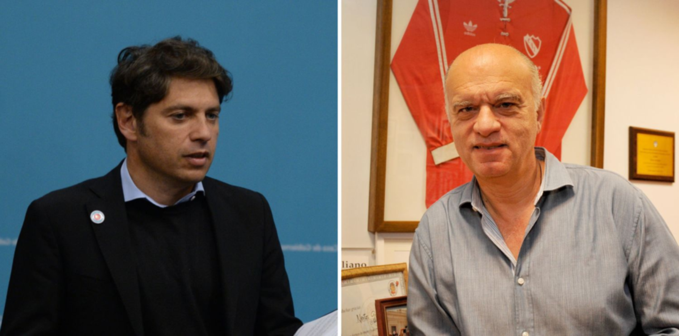 Axel Kicillof y Grindetti