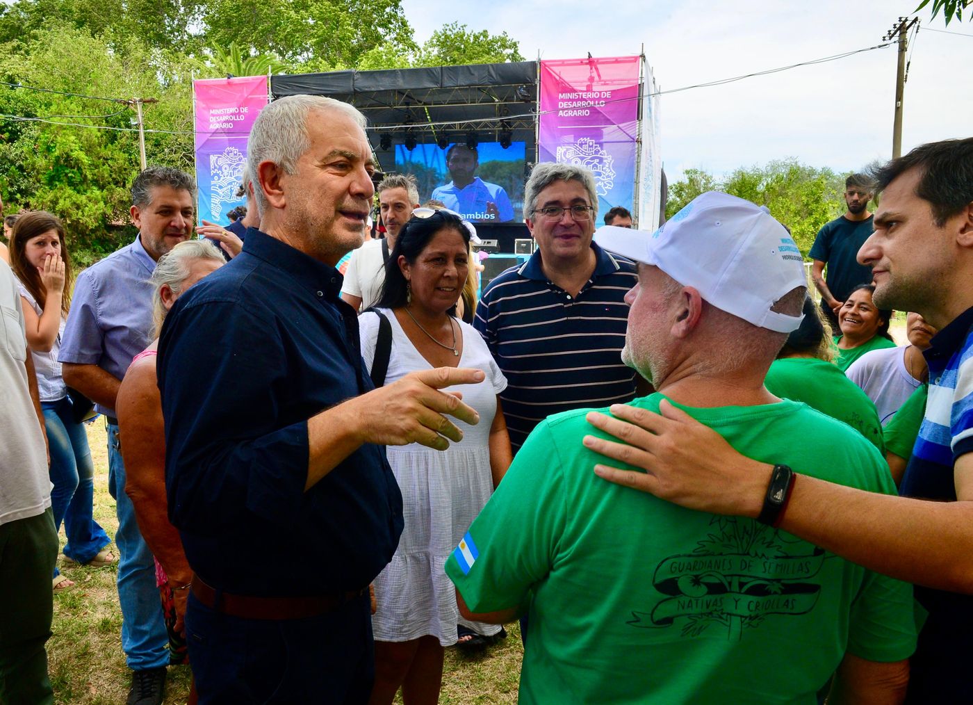 El intendente Julio Alak participó de la Fiesta del Tomate Platense