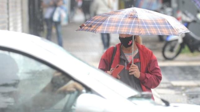 llovio, hay alerta amarillo por las tormentas y asi va a seguir el clima en la plata