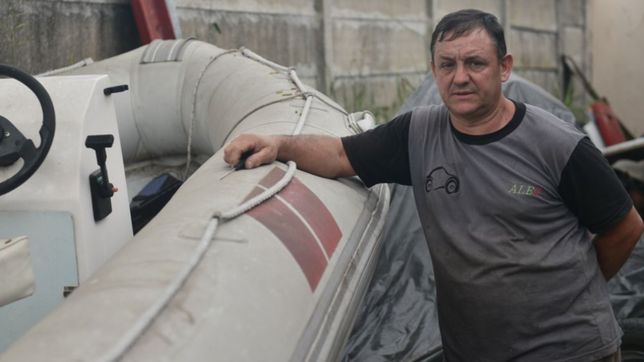 hallaron muerto a alejandro fernandez, el vecino heroe de la inundacion de la plata
